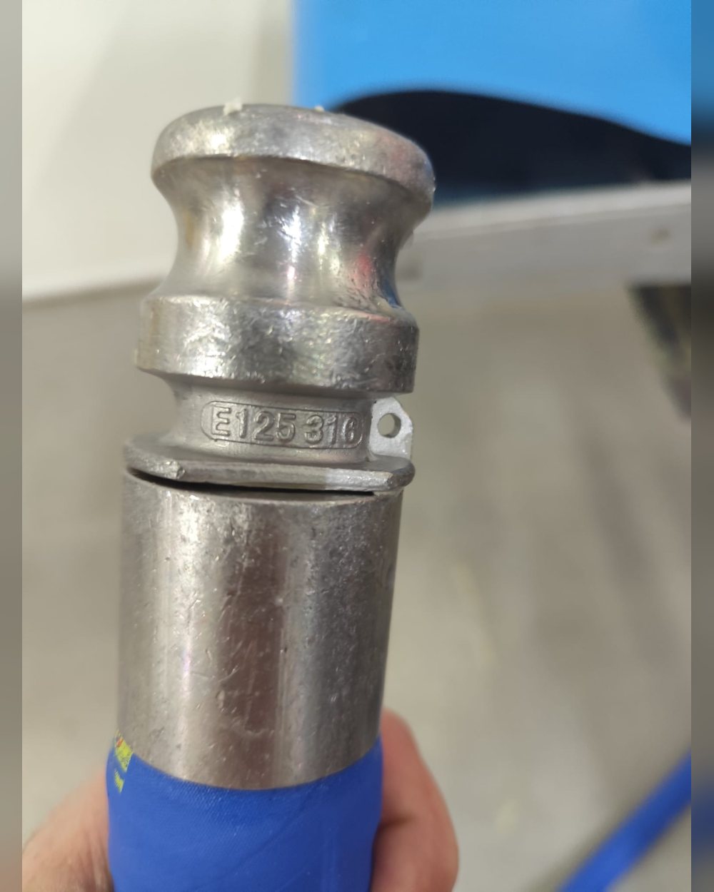 Acoplamento camlock em aço inox