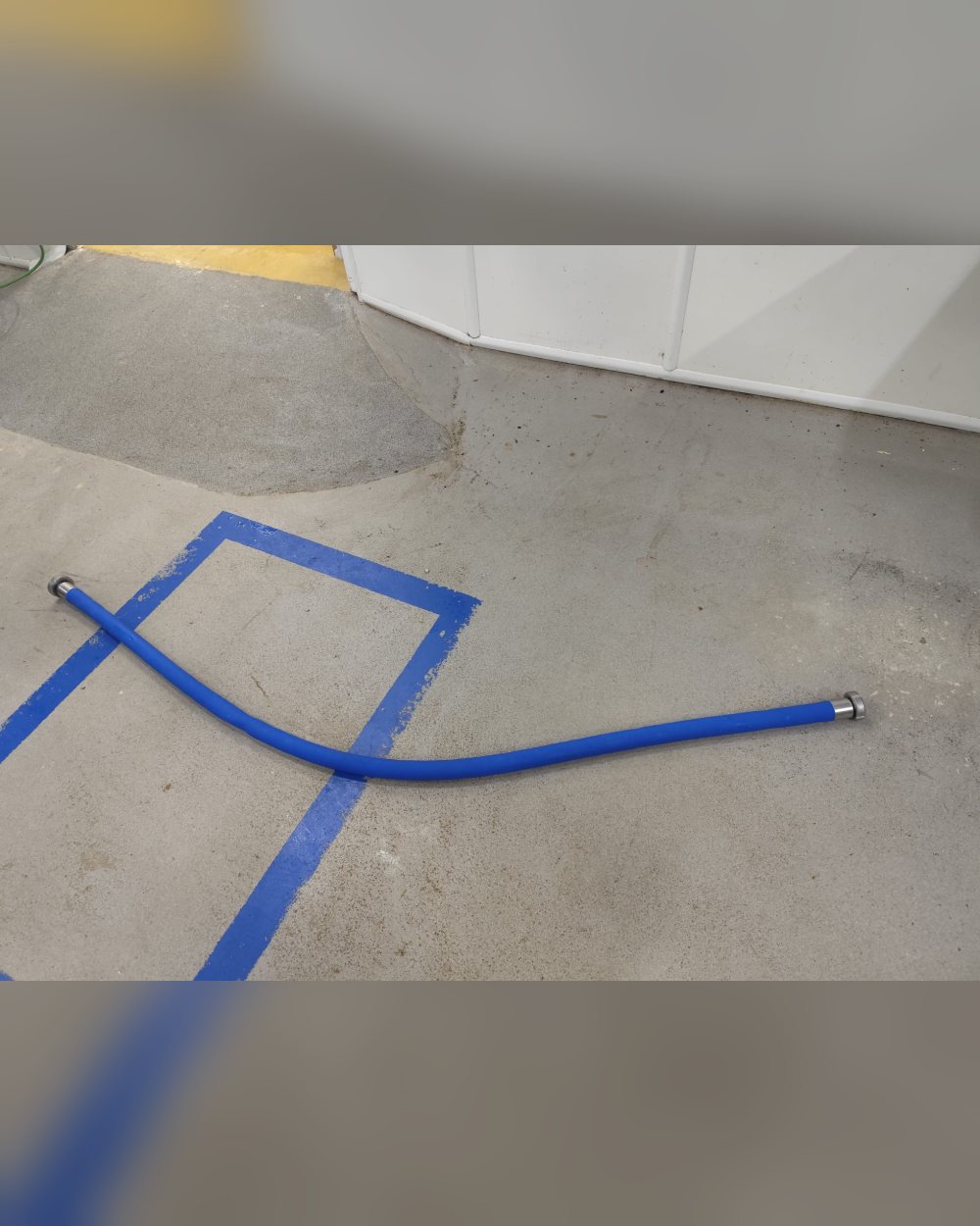 Mangueira azul para a indústria alimentar
